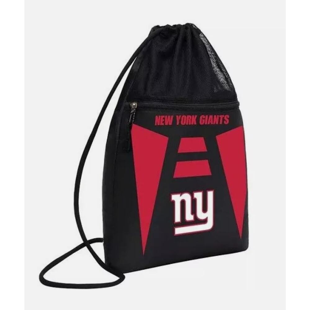 New York Giants NFL Drawstring Clinch Backpack Bag Northwest Officially Licensed